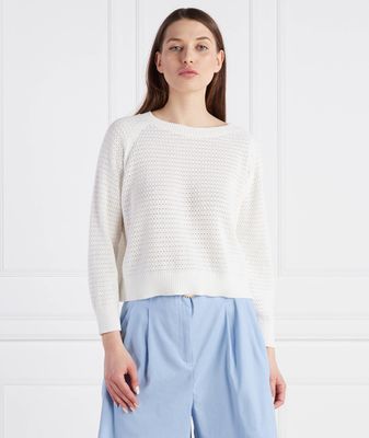 Marella - Sweter damski casual ze sklepu: Gomez Fashion Store w kategorii: Swetry damskie - zdjęcie 874714-BD9-10338_MA232W000050004