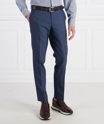 Spodnie męskie eleganckie Oscar Jacobson ze sklepu: Gomez Fashion Store w kategorii: Spodnie męskie - zdjęcie 874714-BD9-10338_OJ232M000002045