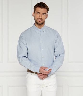 Koszula męska wiosenna casual Oscar Jacobson ze sklepu: Gomez Fashion Store w kategorii: Koszule męskie - zdjęcie 874714-BD9-10338_OJ232M000021051