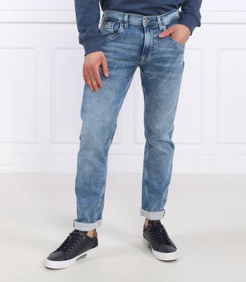 Jeansy męskie casual Pepe Jeans London ze sklepu: Gomez Fashion Store w kategorii: Jeansy męskie - zdjęcie 874714-BD9-10338_PJ232M000101010