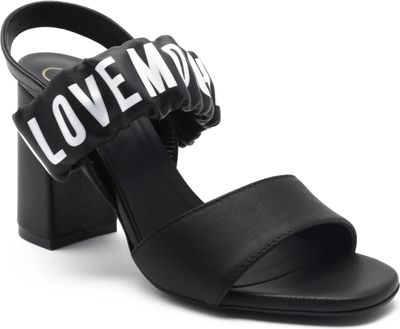 Sandały damskie eleganckie Love Moschino ze sklepu: Gomez Fashion Store w kategorii: Sandały damskie - zdjęcie 874714-BD9-10338_LM232W000008000