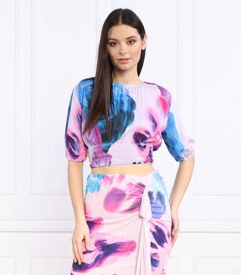 Bluzka damska na wiosnę Desigual ze sklepu: Gomez Fashion Store w kategorii: Bluzki damskie - zdjęcie 874714-BD9-10338_DU232W000011110