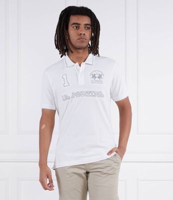 La Martina - T-shirt męski ze sklepu: Gomez Fashion Store w kategorii: T-shirty męskie - zdjęcie 874714-BD9-10338_LR232M000020077