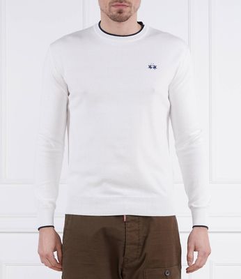 Sweter męski La Martina ze sklepu: Gomez Fashion Store w kategorii: Swetry męskie - zdjęcie 874714-BD9-10338_LR232M000038001
