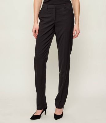 BOSS BLACK - Spodnie damskie casualowe ze sklepu: Gomez Fashion Store w kategorii: Spodnie damskie - zdjęcie 874714-BD9-10338_BB232W000035001