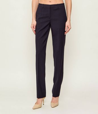 BOSS BLACK - Spodnie damskie casual na jesień ze sklepu: Gomez Fashion Store w kategorii: Spodnie damskie - zdjęcie 874714-BD9-10338_BB232W000035404
