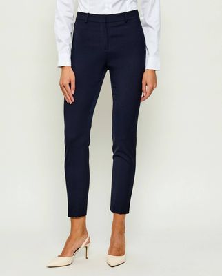 Spodnie damskie jesienne BOSS BLACK ze sklepu: Gomez Fashion Store w kategorii: Spodnie damskie - zdjęcie 874714-BD9-10338_BB232W000036404