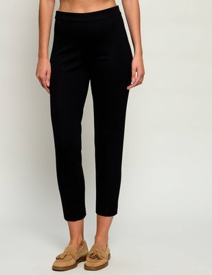Spodnie damskie casual BOSS BLACK ze sklepu: Gomez Fashion Store w kategorii: Spodnie damskie - zdjęcie 874714-BD9-10338_BB232W000037001