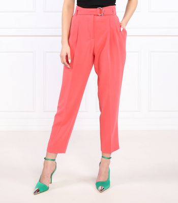 Spodnie damskie na wiosnę BOSS BLACK ze sklepu: Gomez Fashion Store w kategorii: Spodnie damskie - zdjęcie 874714-BD9-10338_BB232W000074677