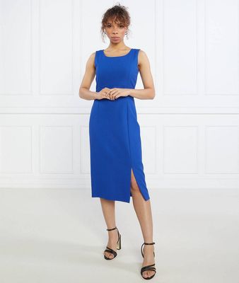 BOSS BLACK - Sukienka ze sklepu: Gomez Fashion Store w kategorii: Sukienki - zdjęcie 874714-BD9-10338_BB232W000078433