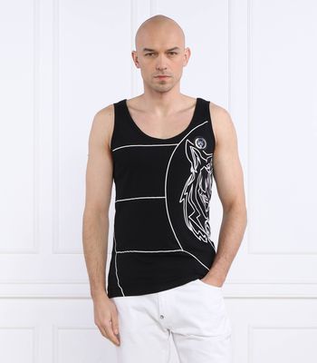 Plein Sport - T-shirt męski casualowy ze sklepu: Gomez Fashion Store w kategorii: T-shirty męskie - zdjęcie 874714-BD9-10338_PS232M000032029