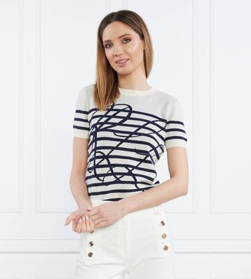 Bluzka damska LAUREN RALPH LAUREN ze sklepu: Gomez Fashion Store w kategorii: Bluzki damskie - zdjęcie 874714-BD9-10338_RL232W000059NG2