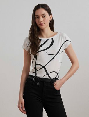 LAUREN RALPH LAUREN - Bluzka damska młodzieżowa ze sklepu: Gomez Fashion Store w kategorii: Bluzki damskie - zdjęcie 874714-BD9-10338_RL232W000065B62
