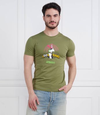 T-shirt męski Iceberg ze sklepu: Gomez Fashion Store w kategorii: T-shirty męskie - zdjęcie 874714-BD9-10338_II232M000009029
