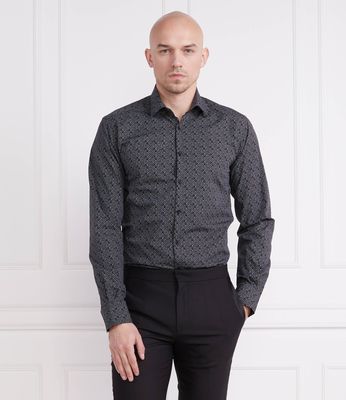 Koszula męska na jesień Karl Lagerfeld ze sklepu: Gomez Fashion Store w kategorii: Koszule męskie - zdjęcie 874714-BD9-10338_KL232M000067991