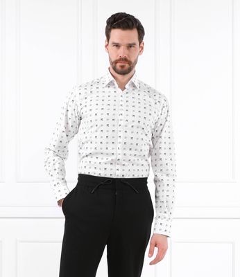 Koszula męska Karl Lagerfeld ze sklepu: Gomez Fashion Store w kategorii: Koszule męskie - zdjęcie 874714-BD9-10338_KL232M000072141
