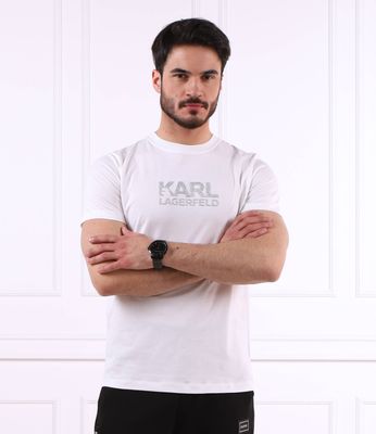 T-shirt męski na lato Karl Lagerfeld ze sklepu: Gomez Fashion Store w kategorii: T-shirty męskie - zdjęcie 874714-BD9-10338_KL232M000122007