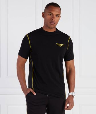 T-shirt męski letni Karl Lagerfeld ze sklepu: Gomez Fashion Store w kategorii: T-shirty męskie - zdjęcie 874714-BD9-10338_KL232M000130B93