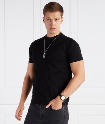 T-shirt męski na wiosnę Karl Lagerfeld ze sklepu: Gomez Fashion Store w kategorii: T-shirty męskie - zdjęcie 874714-BD9-10338_KL232M000140990