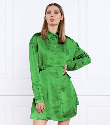 Sukienka casual HUGO ze sklepu: Gomez Fashion Store w kategorii: Sukienki - zdjęcie 874714-BD9-10338_BU232W000021311