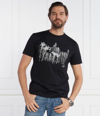 T-shirt męski na lato Joop! ze sklepu: Gomez Fashion Store w kategorii: T-shirty męskie - zdjęcie 874714-BD9-10338_JO232M000049001
