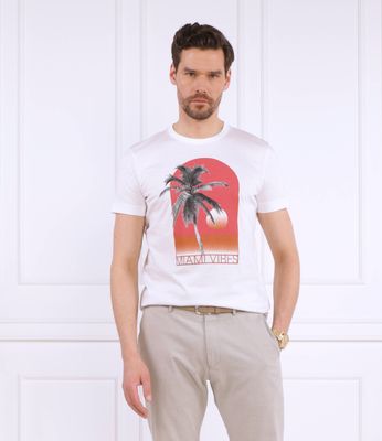 T-shirt męski na lato Joop! ze sklepu: Gomez Fashion Store w kategorii: T-shirty męskie - zdjęcie 874714-BD9-10338_JO232M000050101
