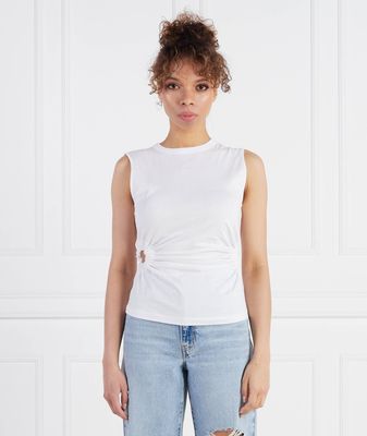 Bluzka damska Karl Lagerfeld ze sklepu: Gomez Fashion Store w kategorii: Bluzki damskie - zdjęcie 874714-BD9-10338_KL232W000039100