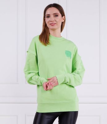 Karl Lagerfeld - Bluza damska elegancka ze sklepu: Gomez Fashion Store w kategorii: Bluzy damskie - zdjęcie 874714-BD9-10338_KL232W000049354