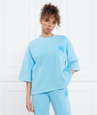 Bluza damska elegancka Karl Lagerfeld ze sklepu: Gomez Fashion Store w kategorii: Bluzy damskie - zdjęcie 874714-BD9-10338_KL232W000052356