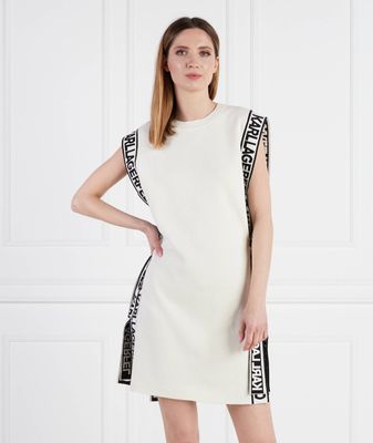 Sukienka na wiosnę Karl Lagerfeld ze sklepu: Gomez Fashion Store w kategorii: Sukienki - zdjęcie 874714-BD9-10338_KL232W000056888