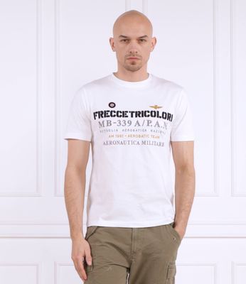 T-shirt męski Aeronautica Militare ze sklepu: Gomez Fashion Store w kategorii: T-shirty męskie - zdjęcie 874714-BD9-10338_AM232M000016002