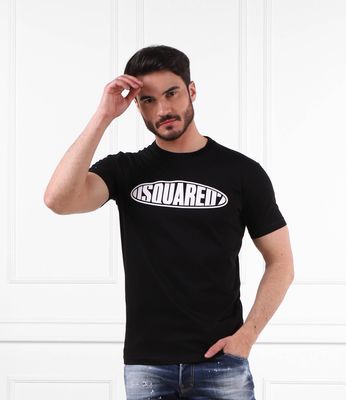 Dsquared2 - T-shirt męski ze sklepu: Gomez Fashion Store w kategorii: T-shirty męskie - zdjęcie 874714-BD9-10338_DQ231M000046900