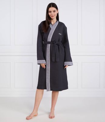 Szlafrok damski jesienny Boss Sleepwear ze sklepu: Gomez Fashion Store w kategorii: Szlafroki damskie - zdjęcie 874714-BD9-10338_BS234U000016B64