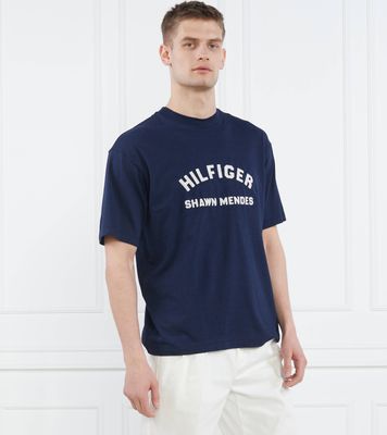 T-shirt męski letni Tommy Hilfiger ze sklepu: Gomez Fashion Store w kategorii: T-shirty męskie - zdjęcie 874714-BD9-10338_TH232M000240F32