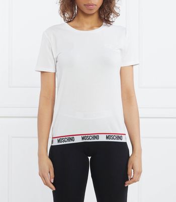 Moschino Underwear - Bluzka damska casual ze sklepu: Gomez Fashion Store w kategorii: Bluzki damskie - zdjęcie 874714-BD9-10338_MU232W000003011