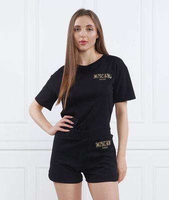 Bluzka damska klasyczna wiosenna Moschino Swim ze sklepu: Gomez Fashion Store w kategorii: Bluzki damskie - zdjęcie 874714-BD9-10338_SM232W000001555