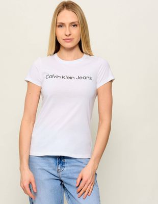 Bluzka damska młodzieżowa Calvin Klein Jeans ze sklepu: Gomez Fashion Store w kategorii: Bluzki damskie - zdjęcie 874714-BD9-10338_CJ232W000161210