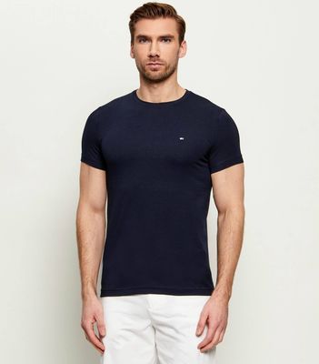 Tommy Hilfiger - T-shirt męski na lato ze sklepu: Gomez Fashion Store w kategorii: T-shirty męskie - zdjęcie 874714-BD9-10338_TH232M000250F23