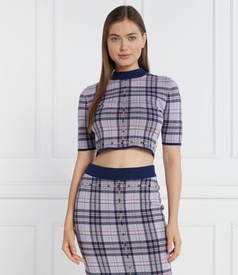 Bluzka damska na zimę HUGO ze sklepu: Gomez Fashion Store w kategorii: Bluzki damskie - zdjęcie 874714-BD9-10338_BU234W000062971