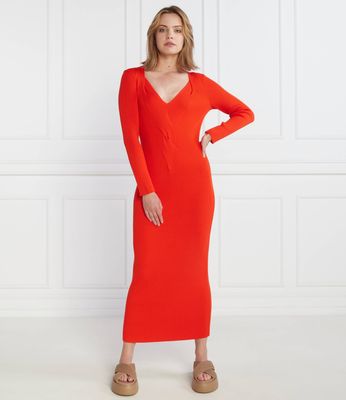 BOSS BLACK - Sukienka wiosenna ze sklepu: Gomez Fashion Store w kategorii: Sukienki - zdjęcie 874714-BD9-10338_BB234W000070821