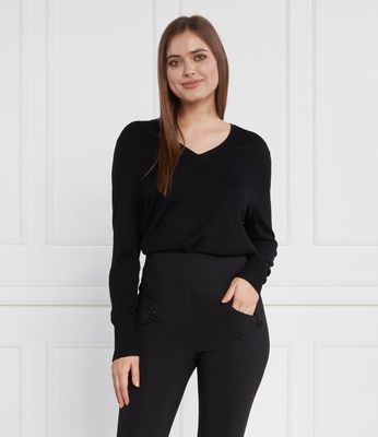 Sweter damski zimowy Marc Cain ze sklepu: Gomez Fashion Store w kategorii: Swetry damskie - zdjęcie 874714-BD9-10338_CR234W000004900