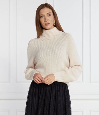 Sweter damski na zimę Marc Cain ze sklepu: Gomez Fashion Store w kategorii: Swetry damskie - zdjęcie 874714-BD9-10338_CR234W000037155