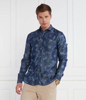 Koszula męska na jesień Guess ze sklepu: Gomez Fashion Store w kategorii: Koszule męskie - zdjęcie 874714-BD9-10338_GJ234M000010N82