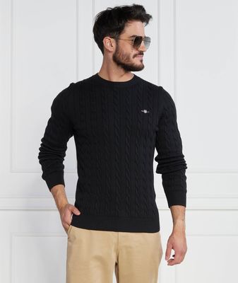 Sweter męski na zimę Gant ze sklepu: Gomez Fashion Store w kategorii: Swetry męskie - zdjęcie 874714-BD9-10338_GA234M000025005