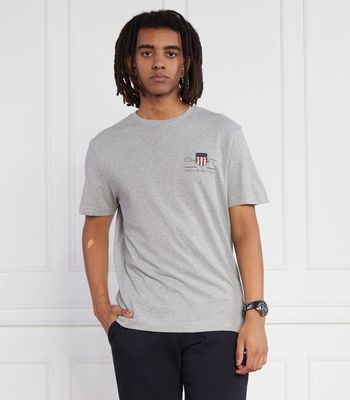 Gant - T-shirt męski na wiosnę ze sklepu: Gomez Fashion Store w kategorii: T-shirty męskie - zdjęcie 874714-BD9-10338_GA234M000014930