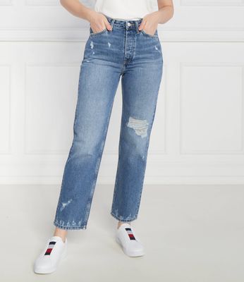Jeansy damskie w miejskim stylu Tommy Hilfiger ze sklepu: Gomez Fashion Store w kategorii: Jeansy damskie - zdjęcie 874714-BD9-10338_TH234W000024G63