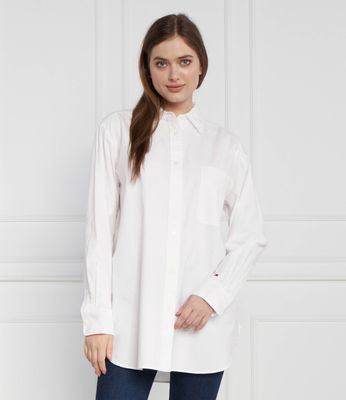 Koszula damska Tommy Hilfiger ze sklepu: Gomez Fashion Store w kategorii: Koszule damskie - zdjęcie 874714-BD9-10338_TH234W000054H83