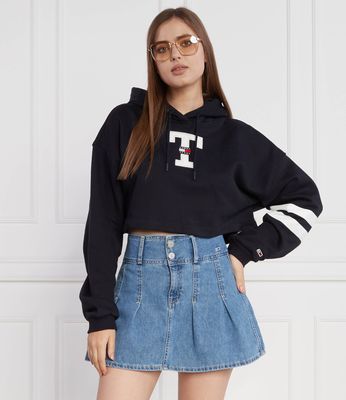 Bluza damska młodzieżowa Tommy Jeans ze sklepu: Gomez Fashion Store w kategorii: Bluzy damskie - zdjęcie 874714-BD9-10338_TM234W000040F18