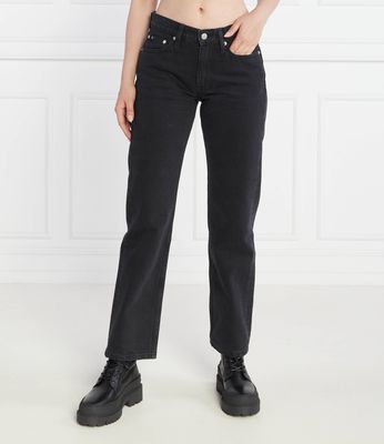 Jeansy damskie casualowe Calvin Klein Jeans ze sklepu: Gomez Fashion Store w kategorii: Jeansy damskie - zdjęcie 874714-BD9-10338_CJ234W000013198