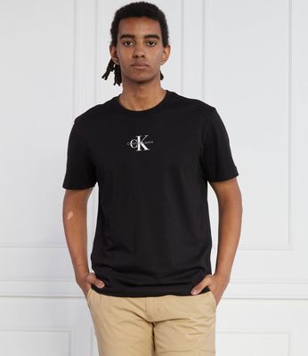 T-shirt męski na wiosnę casual Calvin Klein Jeans ze sklepu: Gomez Fashion Store w kategorii: T-shirty męskie - zdjęcie 874714-BD9-10338_CJ234M000026A81